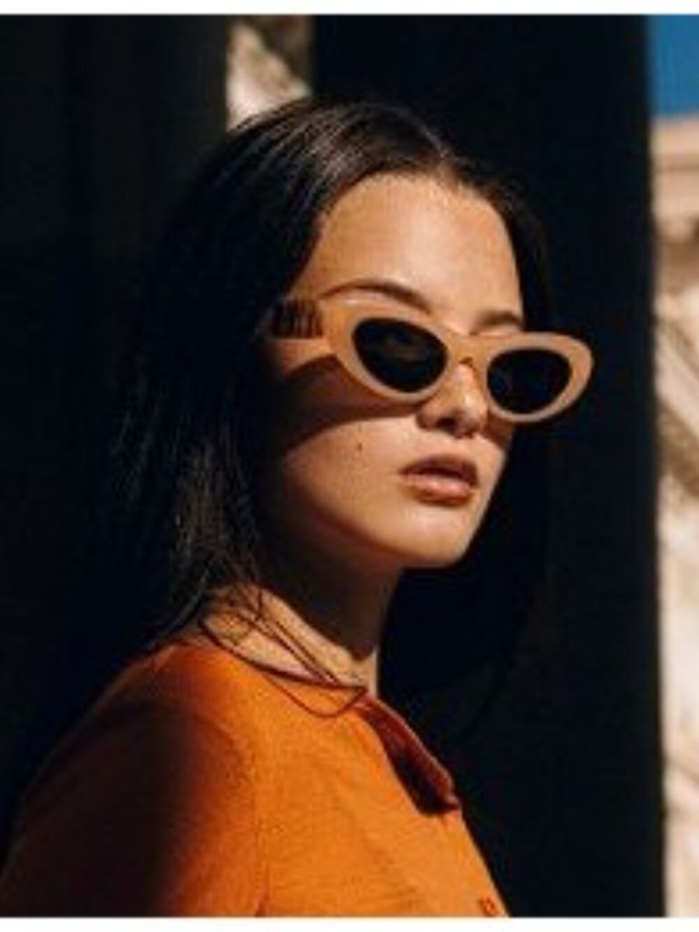 NEW LOEWE LW40156U 50E SUNGLASSES ORANGE WOMEN EYEWEAR LOEWE - Picture 2 of 12